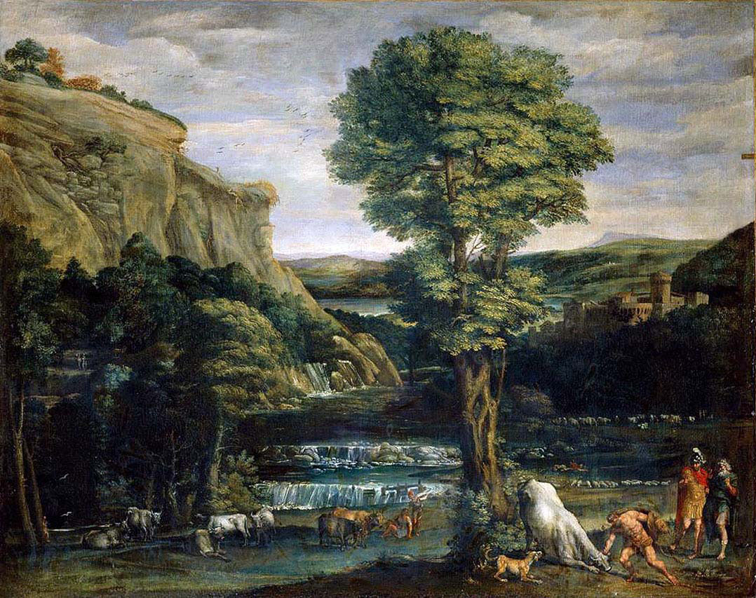 Landscape with Hercules and Achelous